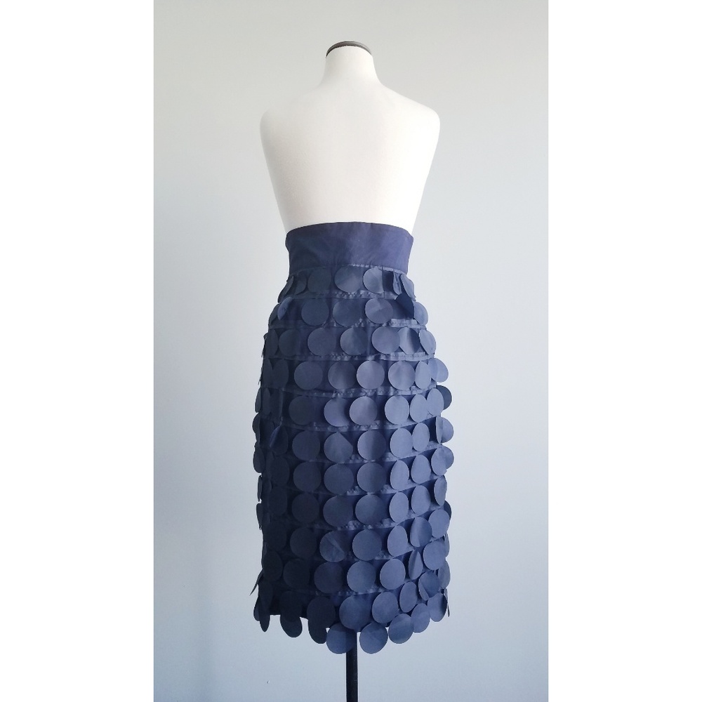 Shabby Apple Navy Curiouser and Curiouser Skirt - Picture 5 of 7